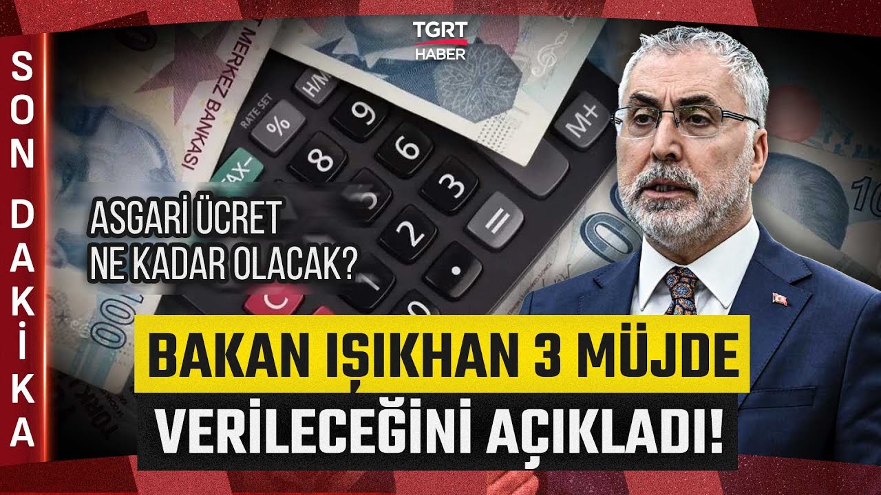 Bakan Vedat Işıkhan Asgari Ücret İçin 3 Müjde Vereceğini Açıkladı!