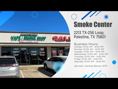 Bitcoin ATM in Palestine - Smoke Center (TX-256 Loop)