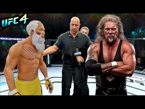 Old Bruce Lee vs. Kevin Nash (EA sports UFC 4)
