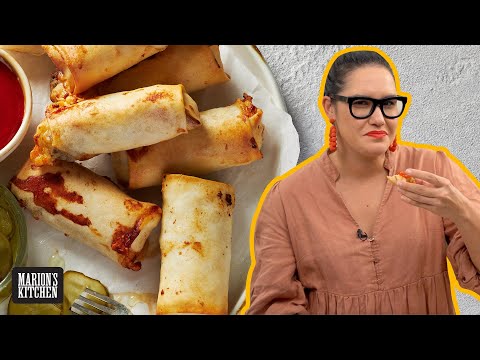 AIR FRYER spring rolls??!!! | Marion's Kitchen