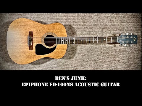 Oddity Archive: Episode 287.1 – Ben’s Junk: Epiphone ED-100NS Acoustic Guitar
