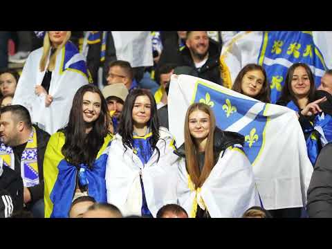 Reprezentacija.ba: Reportaža iz Zenice, BiH - Rumunija 3:1, noć za pamćenje