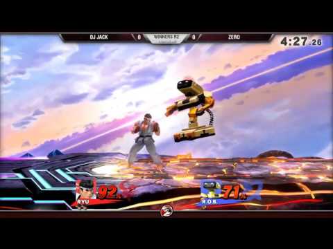 Smash 4 Versus Weekly 11/12/15 - Winners R2 - DJ Jack (Ryu) vs Zero (ROB)