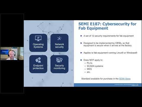 Webinar Preview - SEMI Cybersecurity Standard E187: Are you ready - PEER Group