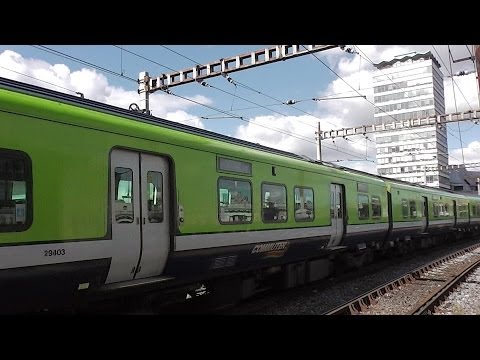 29000 Class Commuter DMU number 29403 - Tara Street Station, Dublin