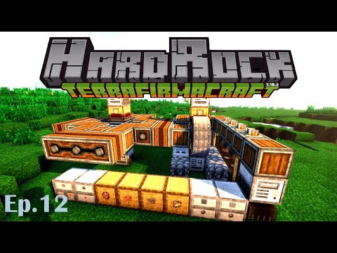 HardRock TerraFarmaCraft fast ore processing-Ep. 12@fortknightg