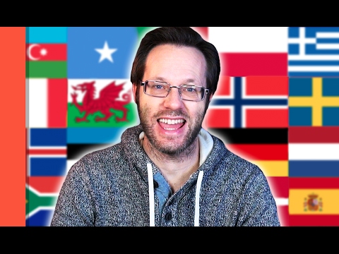 TRYING TO SPEAK 38 DIFFERENT LANGUAGES - Language Challenge
