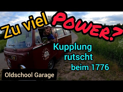 VW T2 Bus - verstärkte Kupplung beim 1776 Typ1 Motor einbauen