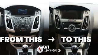 2012 to 2014 Base Ford Focus MK3 Sync 3 Upgrade Tutorial