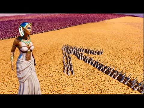 200 Cleopatra Vs 2 Million Spartans | Ultimate Epic Battle Simulator 2 | UEBS2