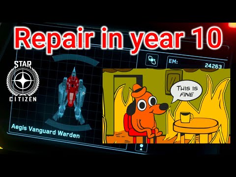 3.17.3 Repairing in hangar - This is fine