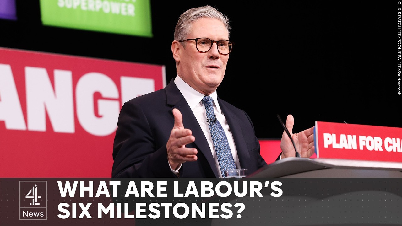 Starmer launches six key pledges in ‘plan for change’