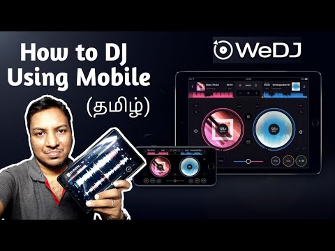 DJ Using Mobile | WeDJ App Full Review | in TAMIL | VM DJ ACADEMY Chennai
