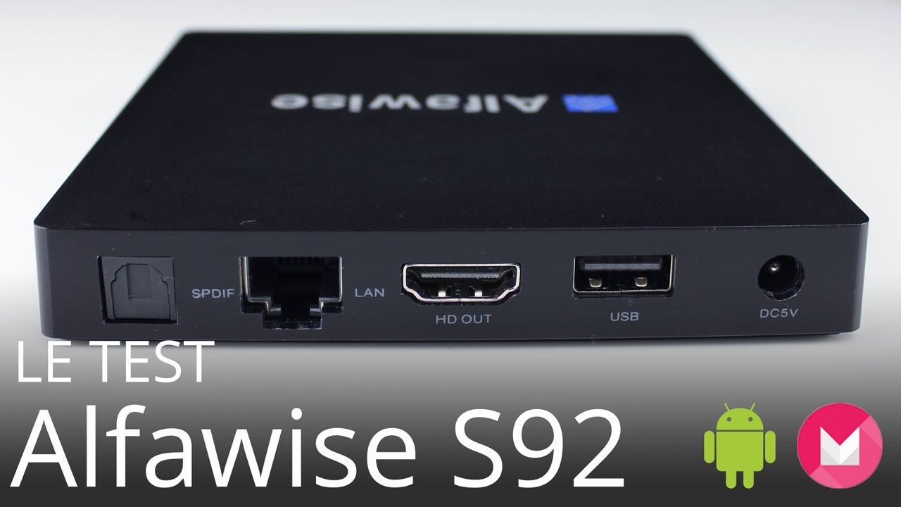 We analyze the Alfawise S92: TV Box 4K with plenty of power