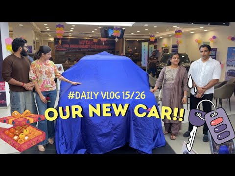 नवीन गाडी आली रे 😍😍😍 || आता अजून धावपळ 😅😅😅
