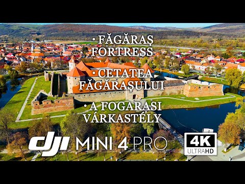 Flying Over Făgăraș Fortress – Breathtaking Cinematic Drone Footage in 4K - DJI MINI 4 PRO