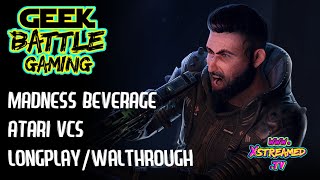 Madness Beverage |  First Atari VCS First Person Shooter | Longplay | Walkthrough and Full Gameplay