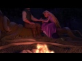 Disney Tangled Rapunzle Hair Heals Flynns Hand