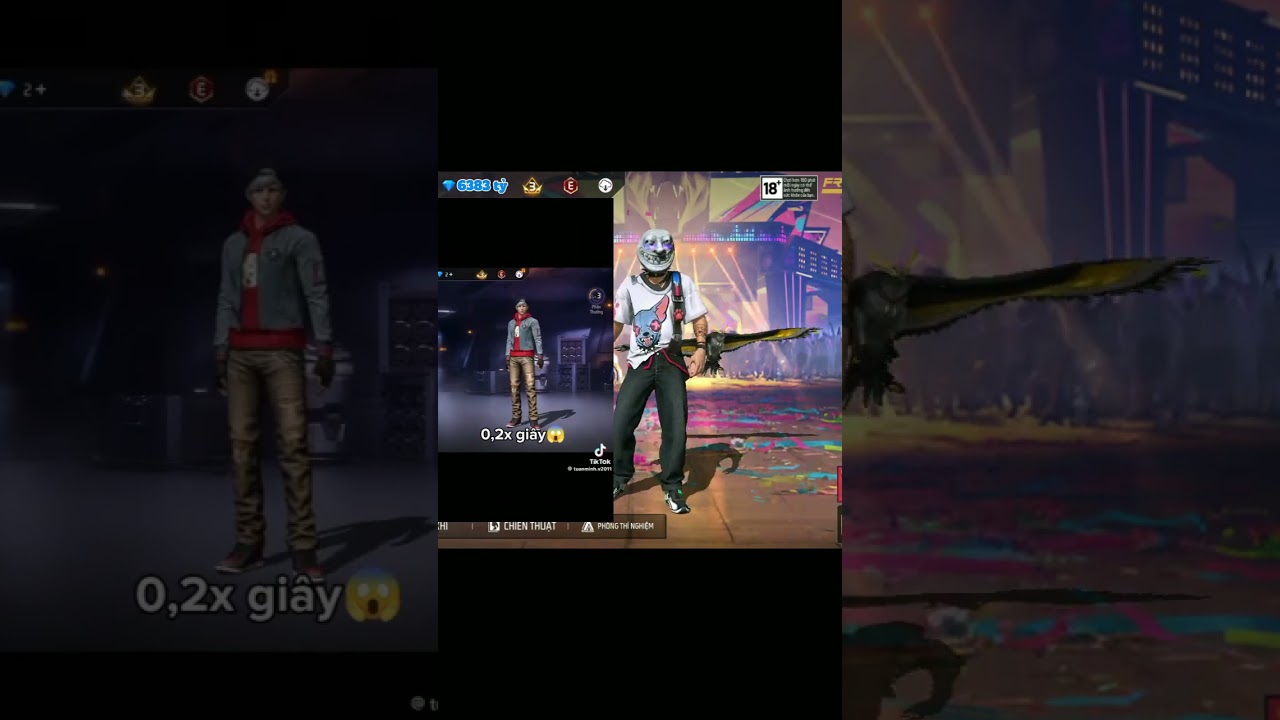 giọng maxim khi tua chậm 0,2 giây #garenafreefire