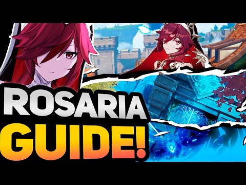 Top Tier Rosaria Main DPS Build Guide! | Genshin Impact
