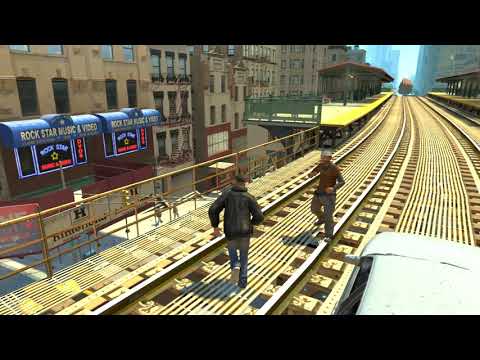 GTA IV - Subway Track Fail
