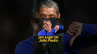 Vampeta fala da SUBSTITUIÇÃO do João Pedro pelo Martinelli na CONVOCAÇÃO #futebol #vampeta #cbf