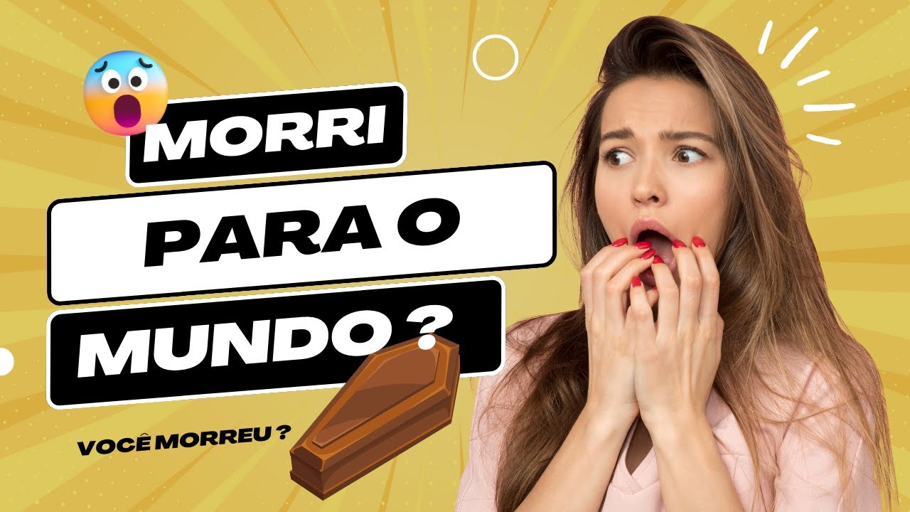 Morrer Para o Mundo e Viver Para Cristo - A morte Para o Mundo é a Vida em Cristo - Romanos 6:8