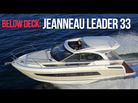 Boat Tour - Jeanneau Leader 33 - Motor Cruiser - Sports Boat - Luxury - Below Deck
