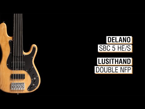 Delano SBC 5 HE/S + Lusithand Double NFP - Jake L5a-24 Fretless