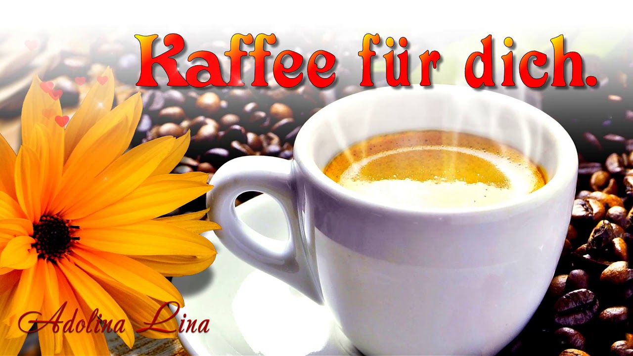 Guten Morgen☕ Kaffee ist fertig🌹 Wünsche dir einen schönen Tag🌞💌