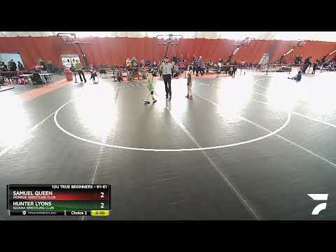 61-61 Lbs Round 2 - Samuel Queen, Monroe Wrestling Club Vs Hunter Lyons, Iguana Wrestling Club 45b
