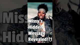 Missy Elliot's hidden backward message in "Work It" revealed!?! #Shorts