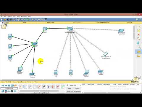Wireless Connection Using Cisco Packet Tracer Part Two