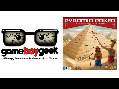 The Game Boy Geek's Allegro (2-min) Review of Pyramid Poker