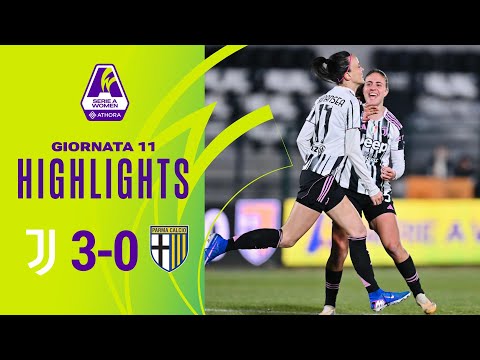 Juventus-Parma 3-0 | Bonansea, Vangsgaard e Stølen Godø per il tris bianconero | #SerieAWomenAthora