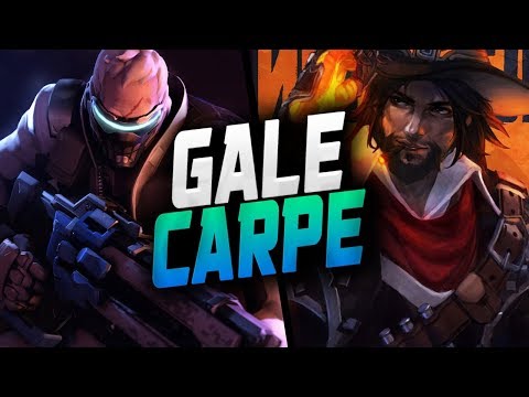 GALE SOLDIER 76 GOD & CARPE PRO MCCREE! [ OVERWATCH SEASON 20 TOP 500 ]