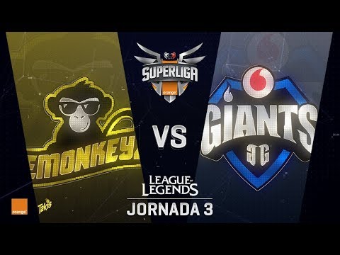 EMONKEYZ VS VODAFONE GIANTS | Superliga Orange | Partido 1 | Split Verano [2018]