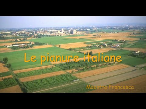 le pianure italiane