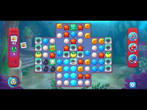 Fishdom 10807 Hard Level - NO 💣🧨💥