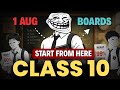 20 JULY से ऐसे Start करो Class 10 Without Stress Class 10th How To Start Class 10