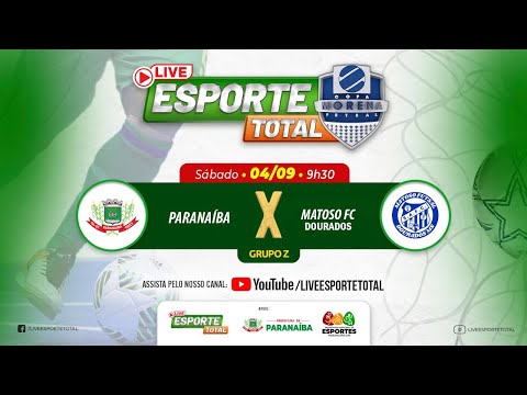PARANAÍBA X MATOSO - DOURADOS - COPA MORENA DE FUTSAL 2021   -   3ª FASE  -  GRUPO Z