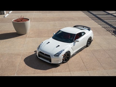 Built Up White Nissan GTR - AMS - Akra - Bride Seats - Seibon