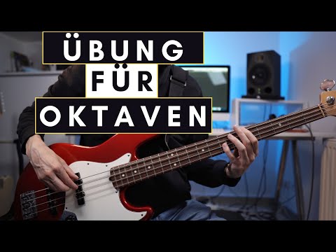 Oktaven auf dem Bass - Einfache Übung