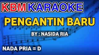 Download lagu PENGANTIN BARU - Nada Pria | KARAOKE HD mp3