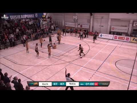 Papa Dia Game-Winning Dunk! | Korihait vs. BC Nokia | 02.11.2016