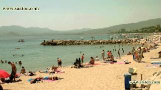 Cannes - french riviera - Beach.. Cannes Plage Cannes plaj