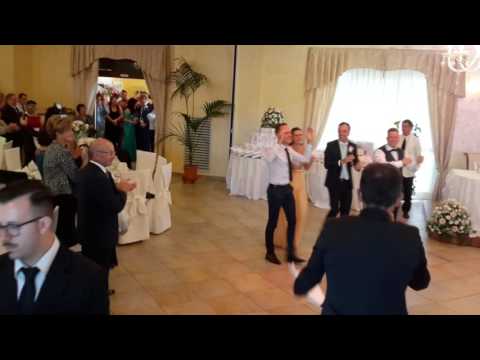 INGRESSO MATRIMONIO ALL' AMERICANA DIVERTENTE - VILLA BRICCONE PESCARA - FRANCESCO BARATTUCCI