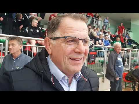 Józef Tracz trener kadry narodowej na MP seniorów w zapasach w stylu klasycznym 2023 Racibórz