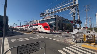 Caltrain Stadler KISS EMU #318 | Downtown San Mateo to San Jose Diridon