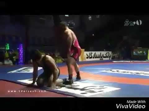 Abbas Tahan(Blue) Vs Reza Yazdani(Red)